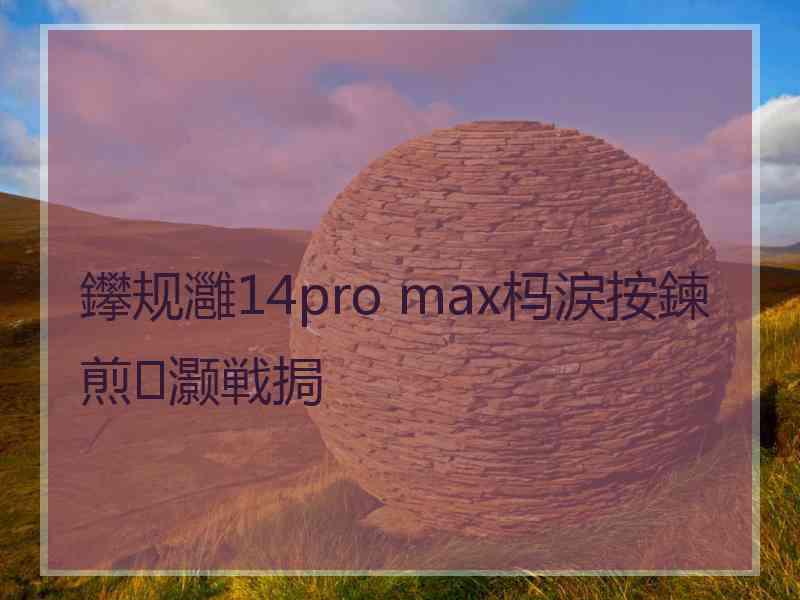 鑻规灉14pro max杩涙按鍊煎灏戦挶