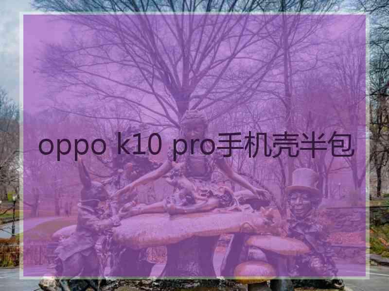 oppo k10 pro手机壳半包