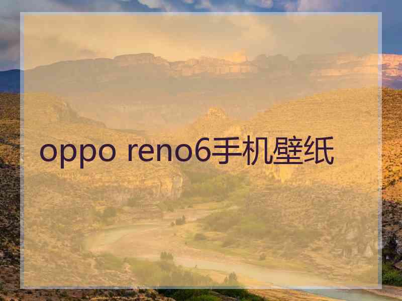 oppo reno6手机壁纸