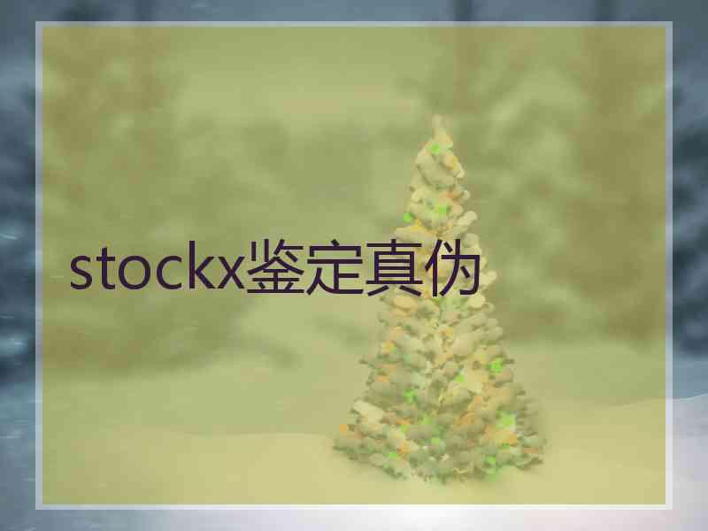 stockx鉴定真伪