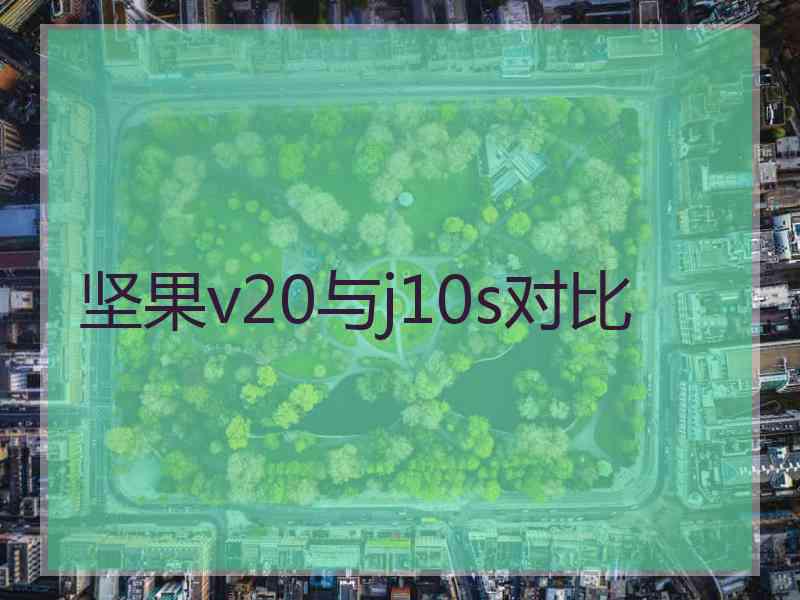 坚果v20与j10s对比