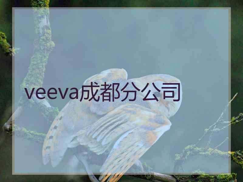 veeva成都分公司