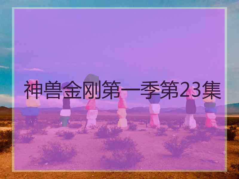 神兽金刚第一季第23集