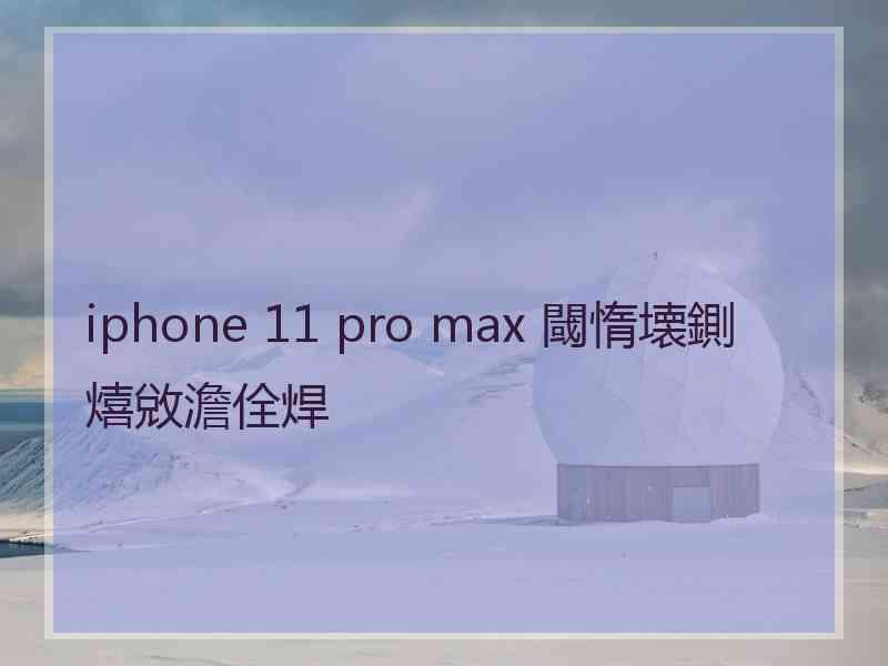 iphone 11 pro max 閾惰壊鍘熺敓澹佺焊