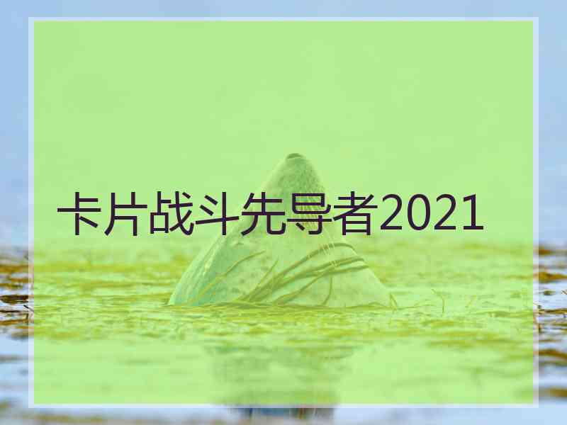 卡片战斗先导者2021