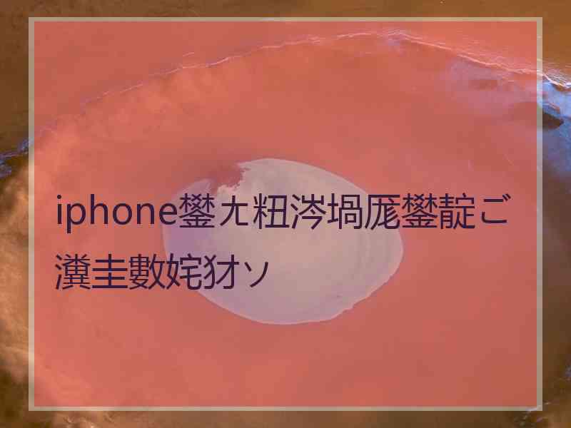 iphone鐢ㄤ粈涔堝厖鐢靛ご瀵圭數姹犲ソ