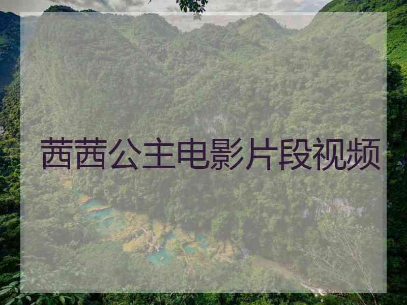 茜茜公主电影片段视频