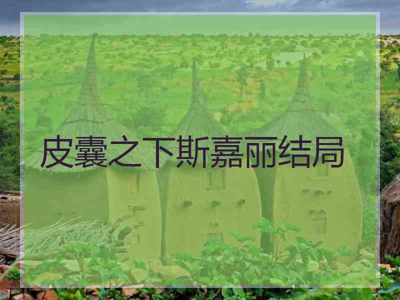 皮囊之下斯嘉丽结局