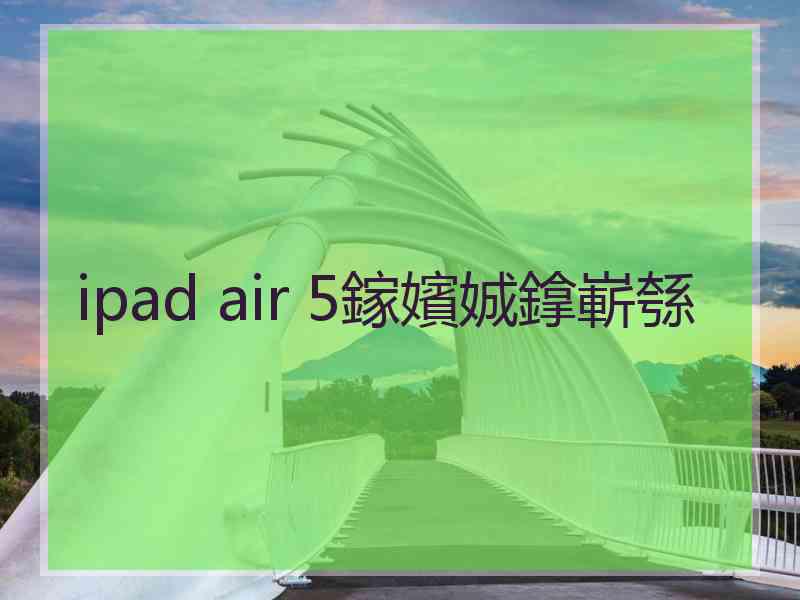 ipad air 5鎵嬪娍鎿嶄綔