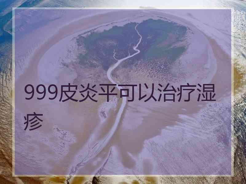 999皮炎平可以治疗湿疹