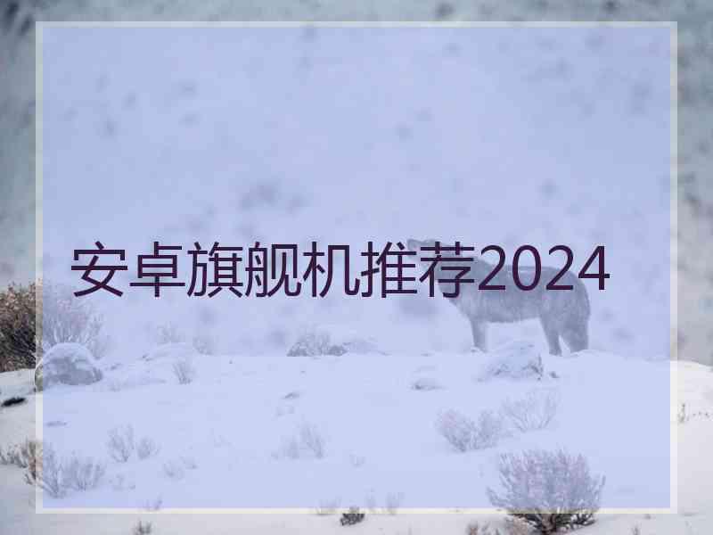 安卓旗舰机推荐2024