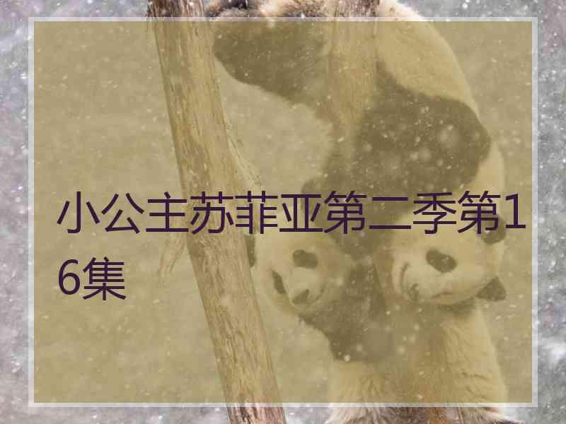 小公主苏菲亚第二季第16集