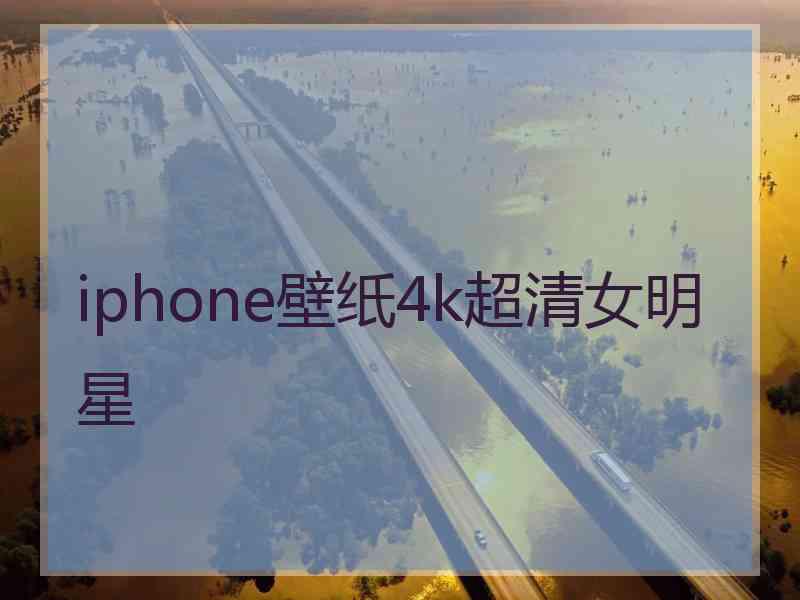 iphone壁纸4k超清女明星