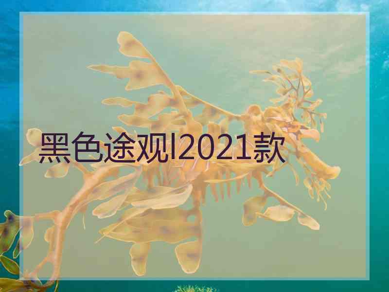 黑色途观l2021款