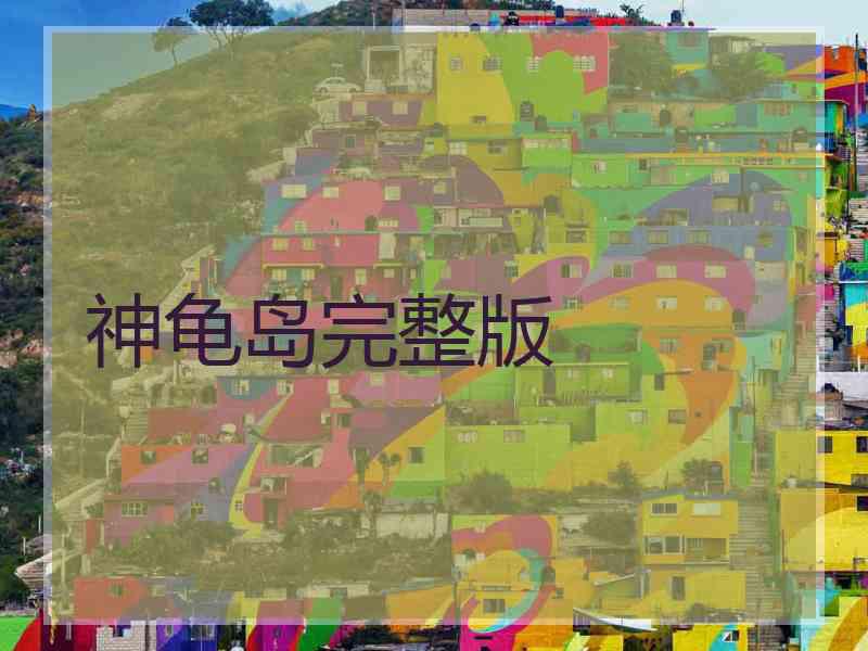 神龟岛完整版