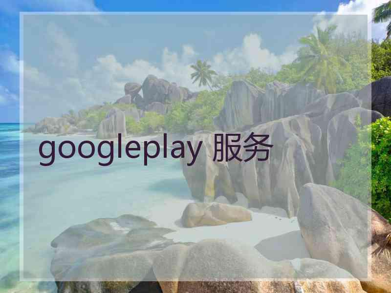 googleplay 服务