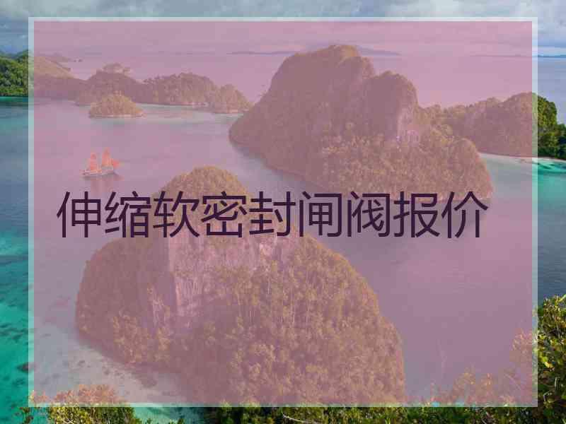 伸缩软密封闸阀报价