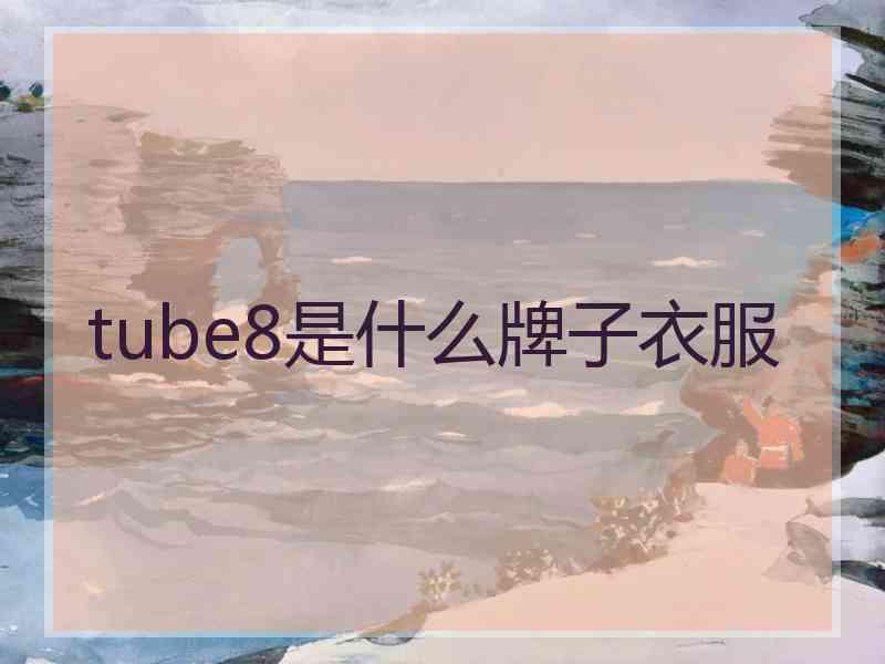 tube8是什么牌子衣服