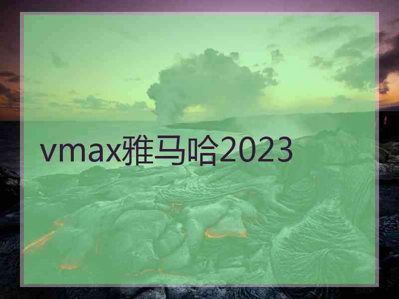 vmax雅马哈2023