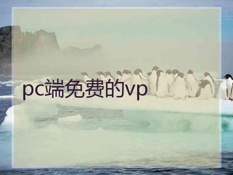 pc端免费的vp