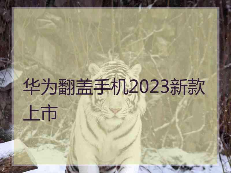 华为翻盖手机2023新款上市