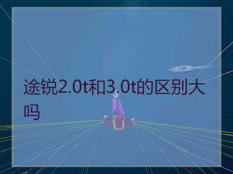 途锐2.0t和3.0t的区别大吗