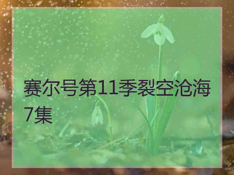 赛尔号第11季裂空沧海7集