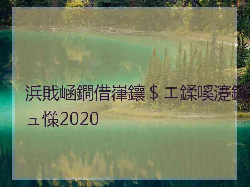 浜戝崡鐧借嵂鑲＄エ鍒嗘瀽鎶ュ憡2020