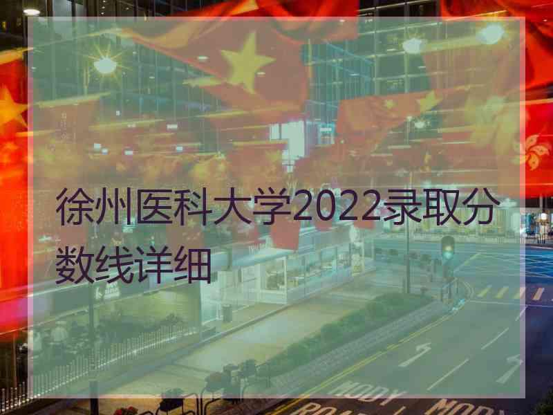 徐州医科大学2022录取分数线详细