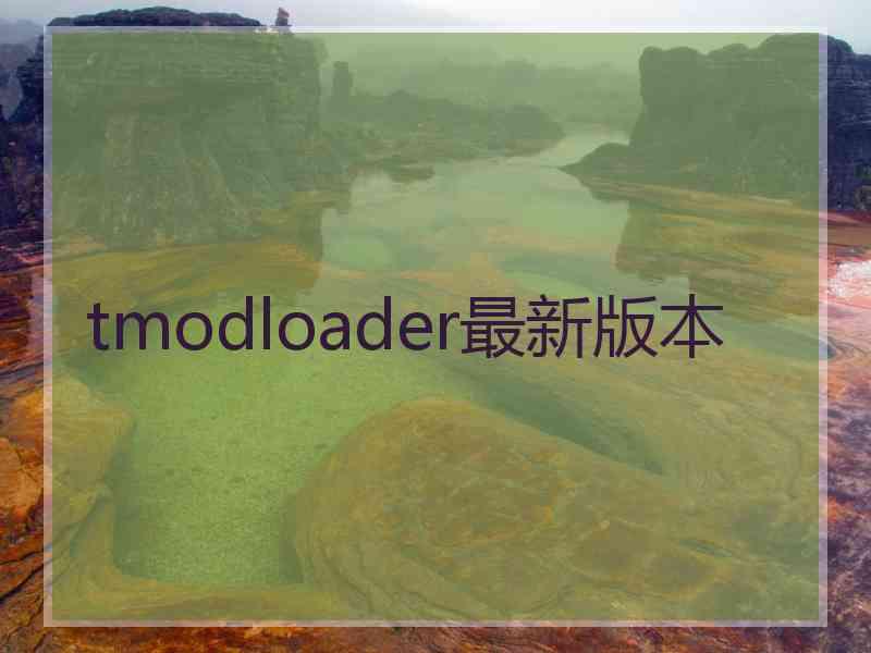 tmodloader最新版本