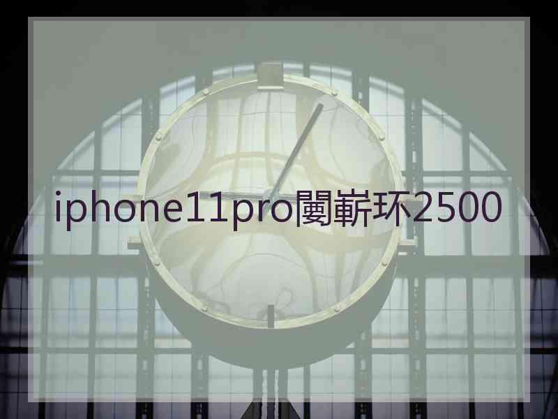 iphone11pro闄嶄环2500