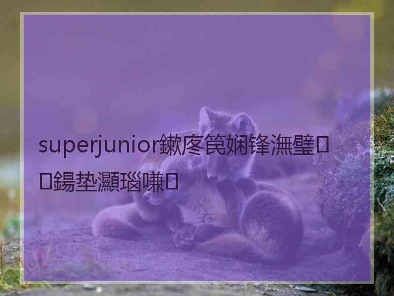 superjunior鏉庝笢娴锋潕璧鍚垫灦瑙嗛