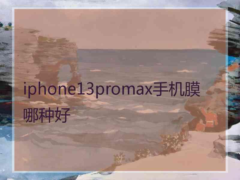 iphone13promax手机膜哪种好