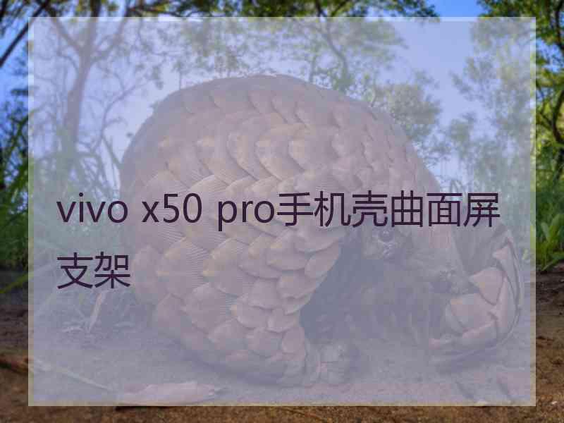 vivo x50 pro手机壳曲面屏支架