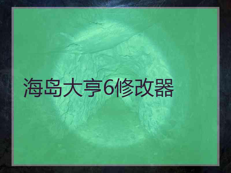 海岛大亨6修改器