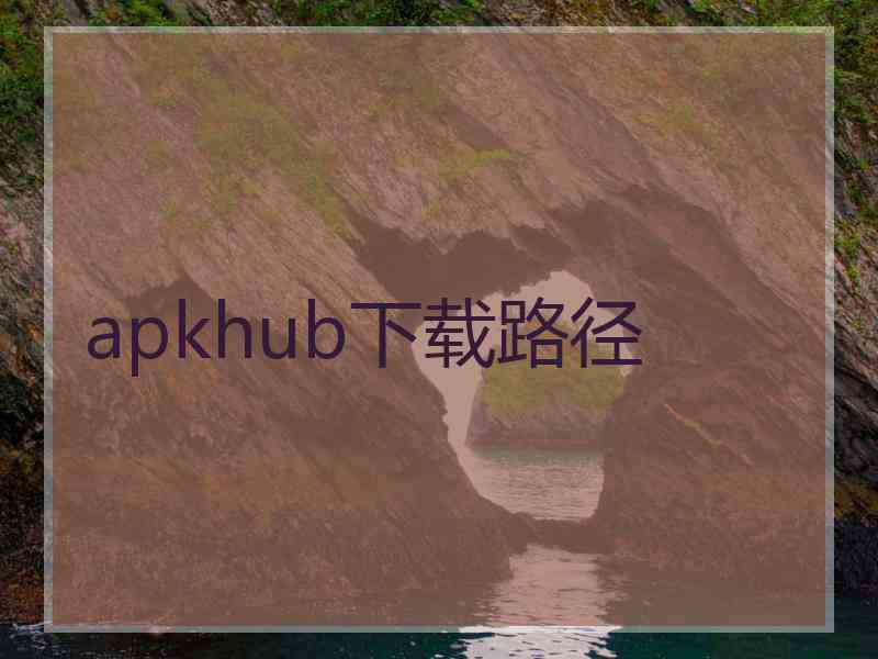 apkhub下载路径