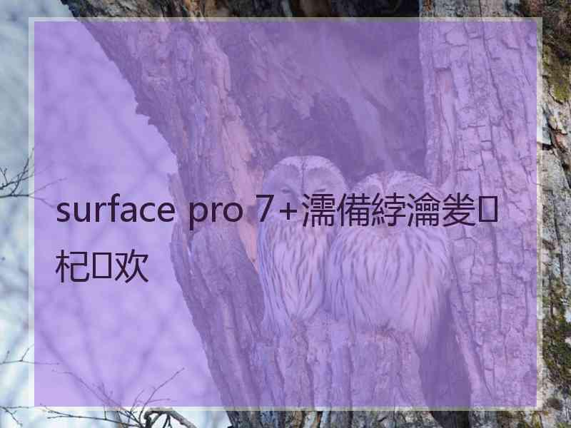 surface pro 7+濡備綍瀹夎杞欢