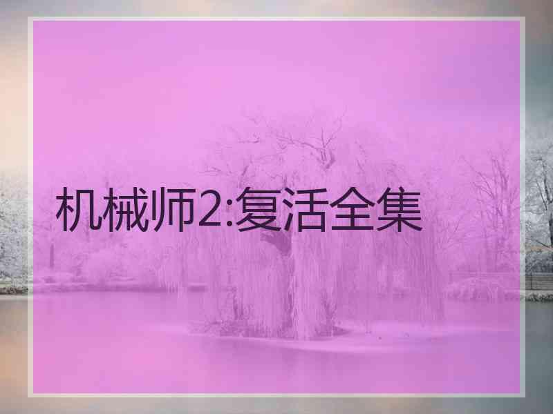 机械师2:复活全集