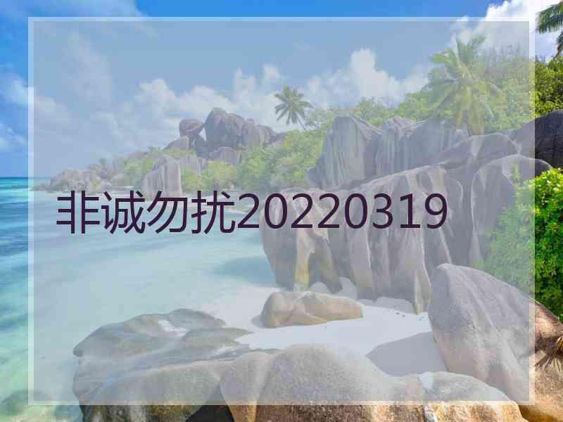 非诚勿扰20220319