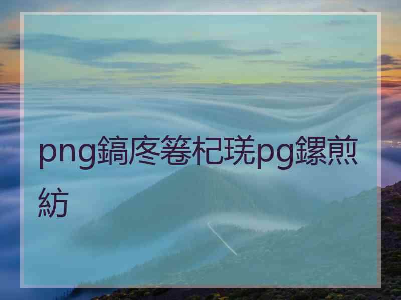 png鎬庝箞杞琷pg鏍煎紡