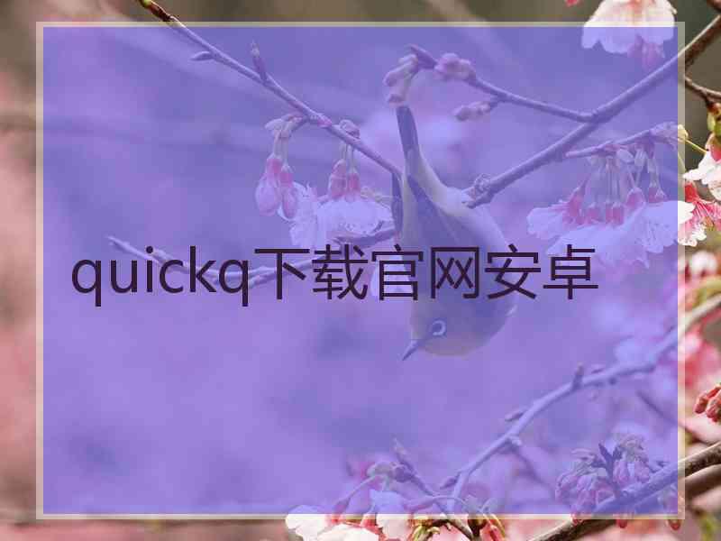 quickq下载官网安卓