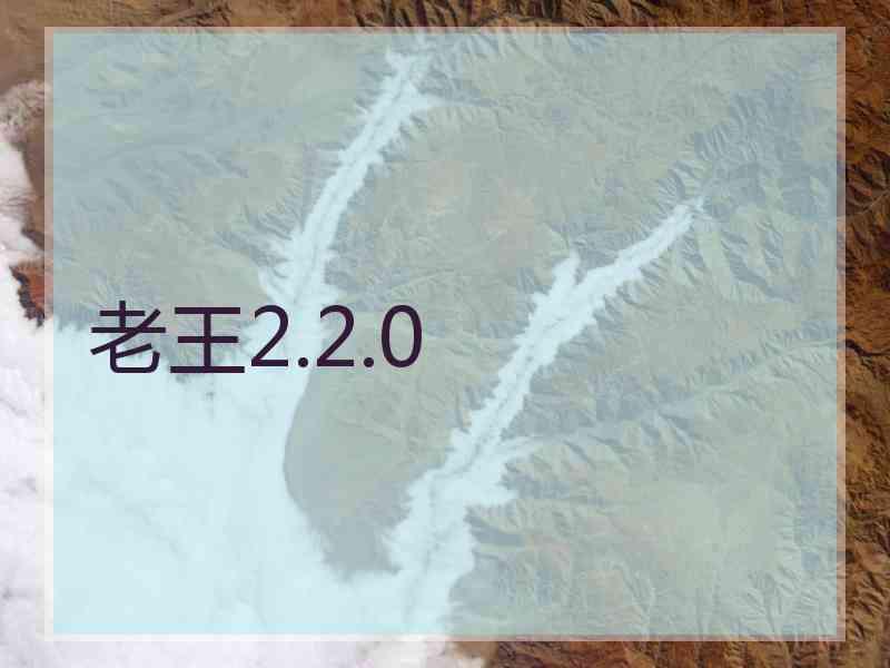 老王2.2.0