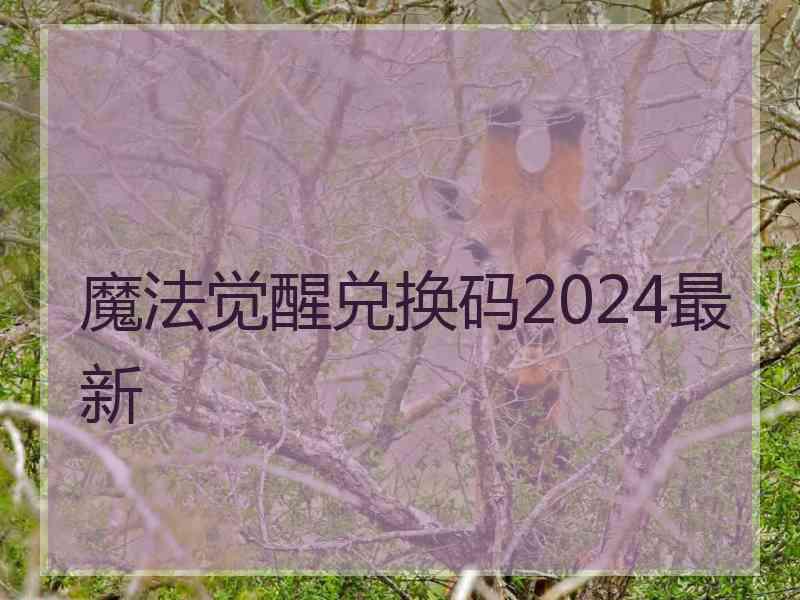 魔法觉醒兑换码2024最新