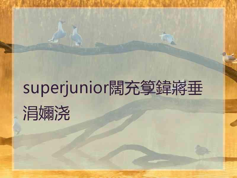 superjunior闊充箰鍏嶈垂涓嬭浇