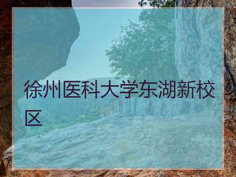 徐州医科大学东湖新校区