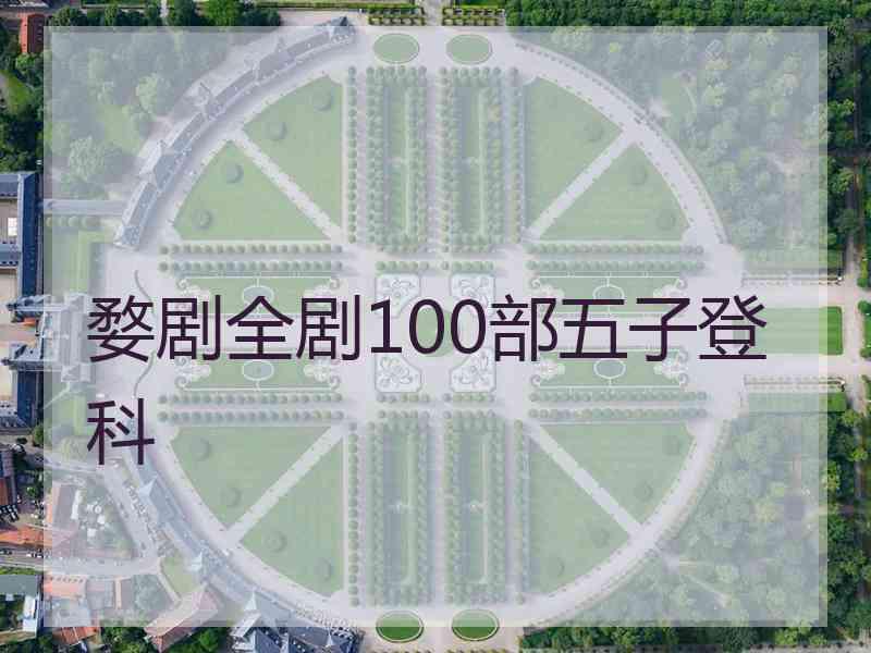 婺剧全剧100部五子登科