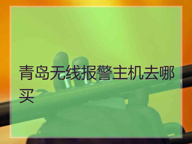 青岛无线报警主机去哪买