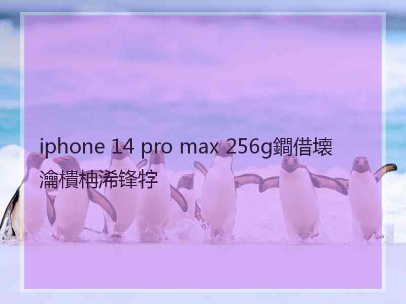 iphone 14 pro max 256g鐧借壊瀹樻柟浠锋牸