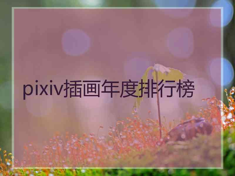 pixiv插画年度排行榜