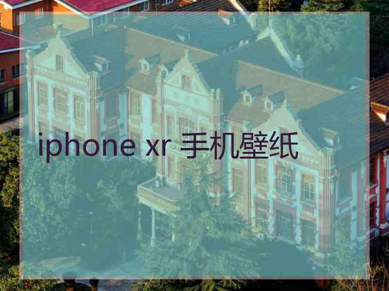 iphone xr 手机壁纸